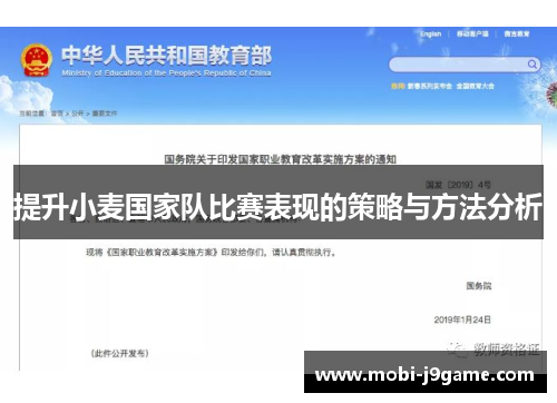 提升小麦国家队比赛表现的策略与方法分析