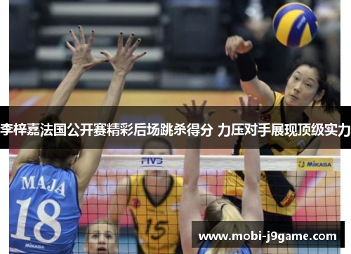 李梓嘉法国公开赛精彩后场跳杀得分 力压对手展现顶级实力